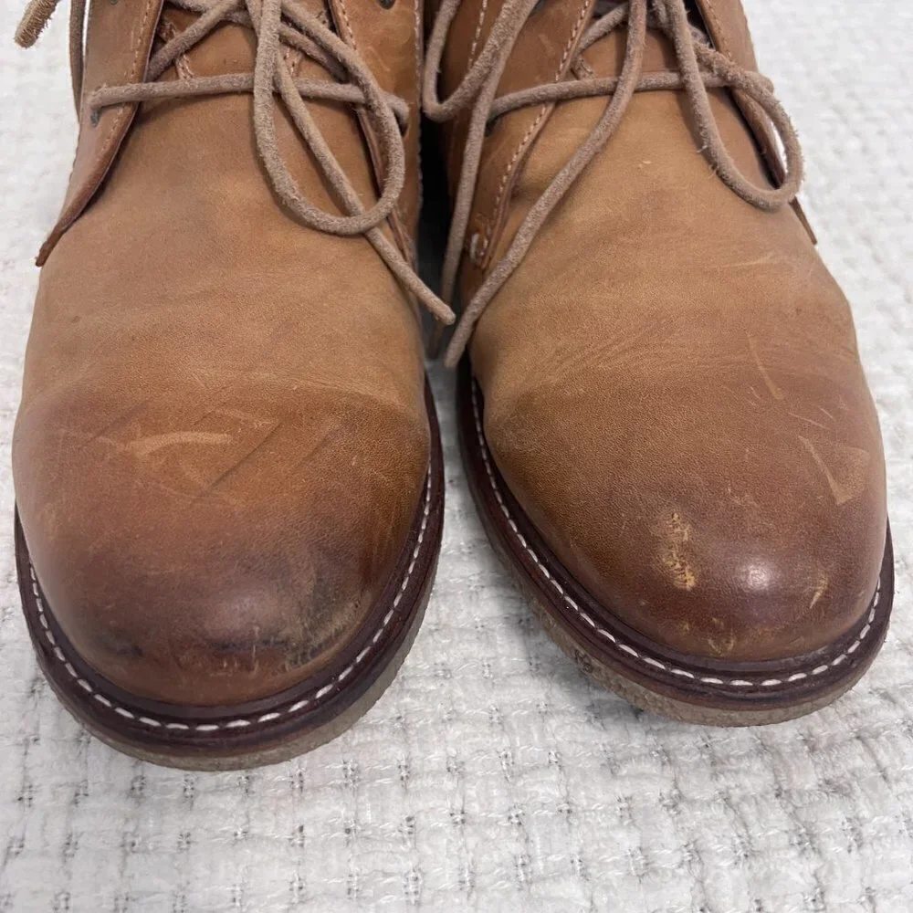 Lucky Brand Men's Leather Up Mason Chukka Bal Man -Made Material boots